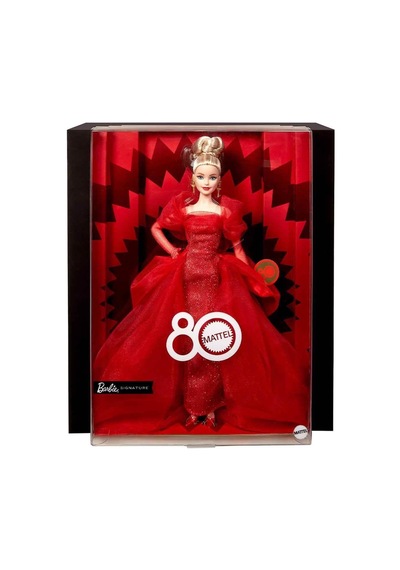 Mattel 80. Yıl Dönümü Barbie Bebeği Jbj17