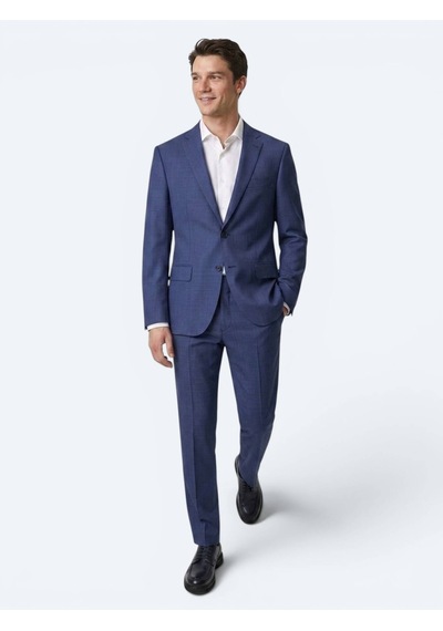 Kip Saks Mikro Slim Fit %100 Yün Takım Elbise