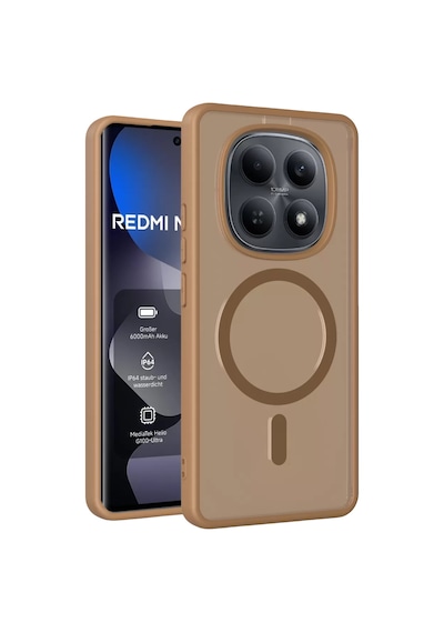 Joko Xiaomi Redmi Note 15 4g Jota Magsafe Kapak - Çöl Titanyum Bej