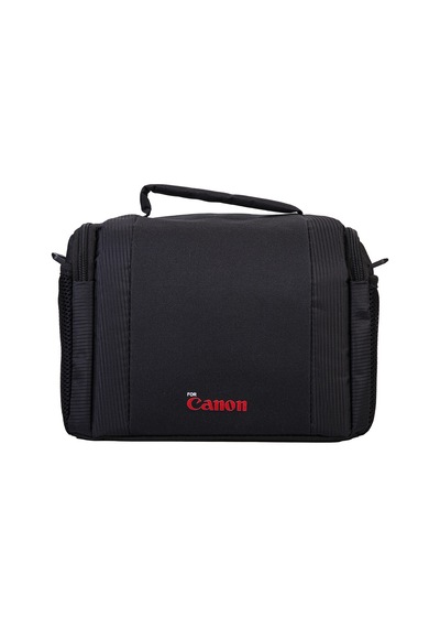 Canon M50 Uyumlu Fotoğraf Makinesi İçin Büyük Tek Ped Kare Çanta