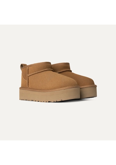 Chestnut Taba Bot Kız Çocuk 1157791k Ugg K Classıc Ultra Mını Platform Chestnut Taba