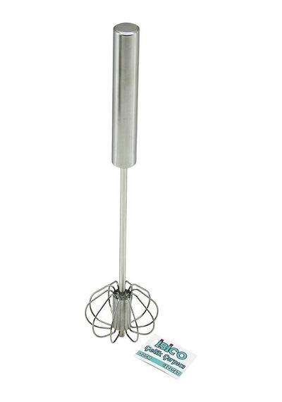 İbico İ22-067 El Mikseri Çırpıcı 30cm Çelik Metal Otomatik Bastır-bırak - 12'li Paket Diğer