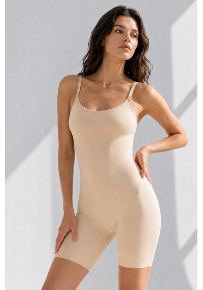Fit Women Kadın Bel Bacak Ten Rengi Full Body
