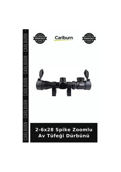 2-6x28 Spike Zoomlu Av Tüfeği Dürbünü Gece Gündüz Baba Hediyesi Hobi