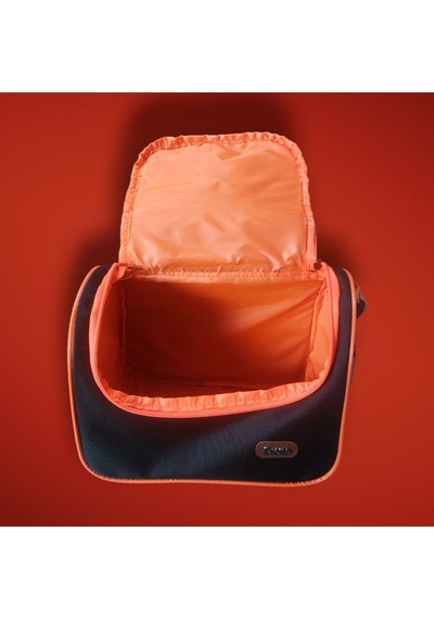 16x21x27 Cm Büyük Ebat Beslenme Çantası Termoslu Br-3500 Student Lunch Box Siyah