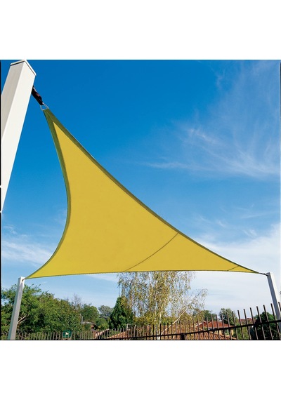 15' X 12' X 9' Coolhaven Gölge Yelken, Sağ Üçgen - Sahra Açık Bej