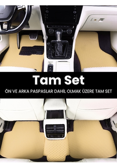 Renault Symbol 2 2008-2012 Uyumlu Eva Paspas Tam Set Oto Paspas,araca Özel,kolay Montaj
