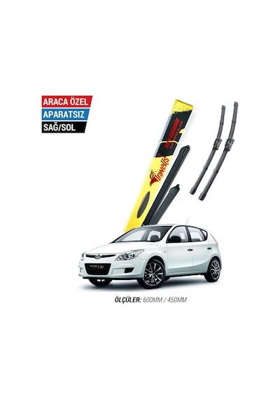 Hyundai İ30 İnwells Muz Silecek Takımı 2007-2011