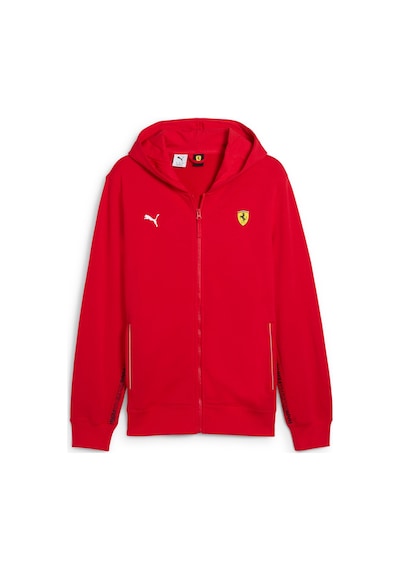Puma Scuderıa Ferrarı Race Erkek Kapüşonlu Ceket 630182 02 Kırmızı