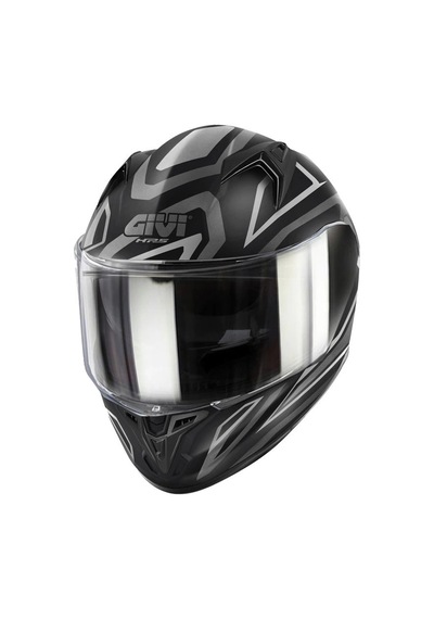 Gıvı 50.7 Proton Mat Tıtanıum-siyah Kask Sıyah