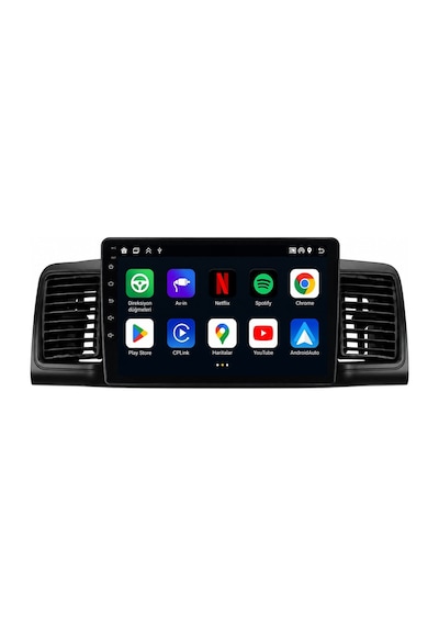 Toyota Corolla 2002-2007 Android Multimedya Carplay Android Auto Navigasyon Kameralı 8gb Ram 128gb 9"