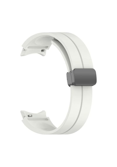 Galaxy Watch 5 44mm Manyetik Klipsli Silikon Lüx Kordon