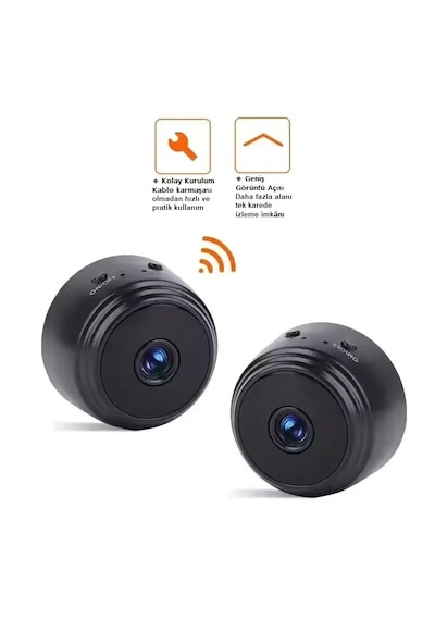 Mini Kamera Full Hd Uzaktan İzleme Özellikli Şarj Edilebilir