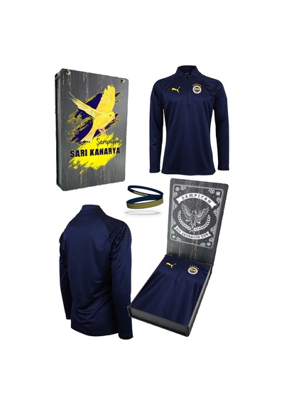 Fenerium Fenerbahçe 23/24 A Takım Çocuk Sweat + Bileklik Set Kutulu 001