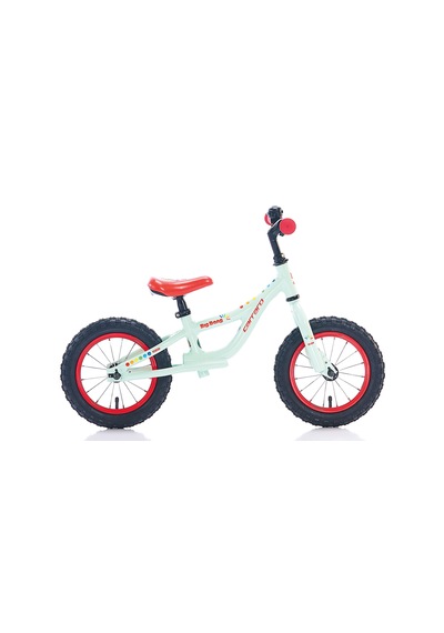 Carraro Big Bang 12 Jant 18 Cm Açık Yeşil-kırmızı Denge Bisikleti Açık Yeşil - Kırmızı