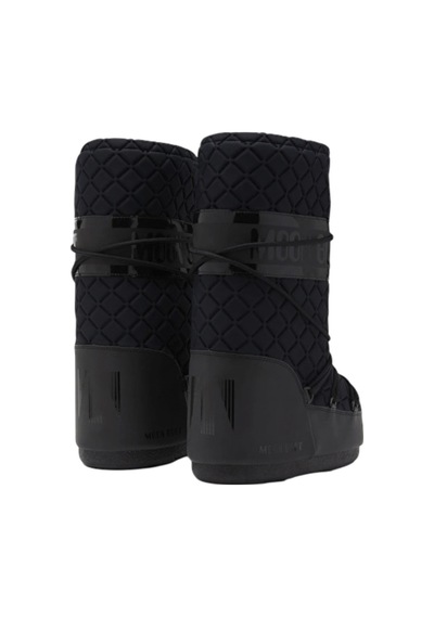 80d1402930-n001 Moon Boot Icon Quilt Siyah Siyah