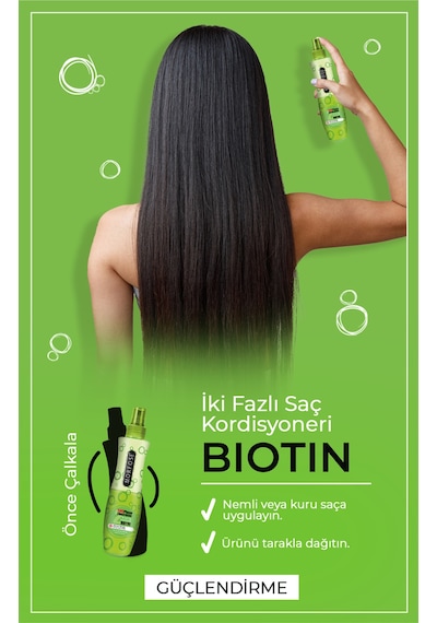 Morfose Biotin Çift Fazlı Fön Suyu 240 ML