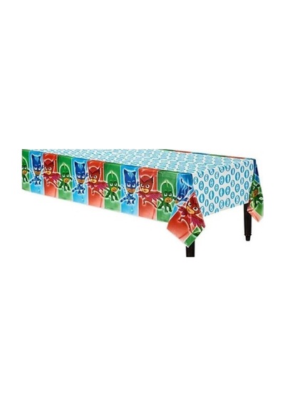 Pj Maskeliler Masa Örtüsü 120 X 180 Cm Doğum Günü Partisi