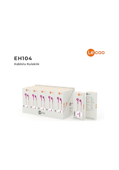 Lecoo EH104 Kablolu Type-C Kulak İçi Mikrofonlu Kulaklık