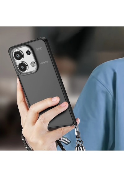 Newface Xiaomi Redmi Note 13 Pro 4g Kılıf Elegant Kapak Glblseme - 90 - Siyah