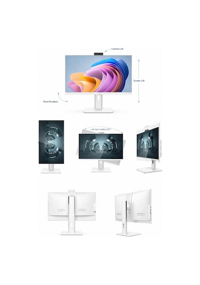 J-Tech Alpha i3-6100 16 GB 256 GB SSD 24" Dos AIO Masaüstü Bilgisayar