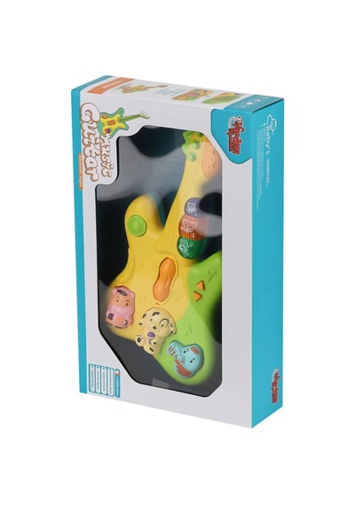 Jlg-855-34a Işıklı Ve Müzikli Gitar Bebek Pianosu -vardem Oyuncak