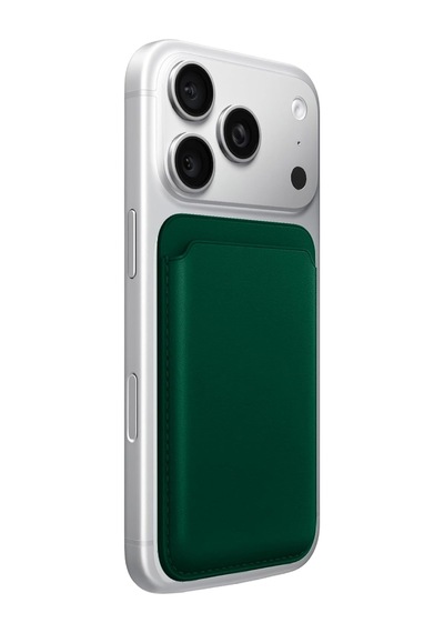 Nettech Nt-cw01 Telefon Mıknatıslı Deri Kartlık Cüzdan - Yeşil