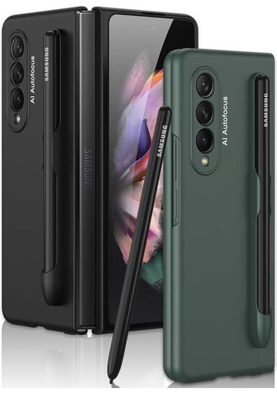 Samsung Galaxy Uyumlu Z Fold 3 Kilif S Pen Kalem Yuvali Kapak 524144602