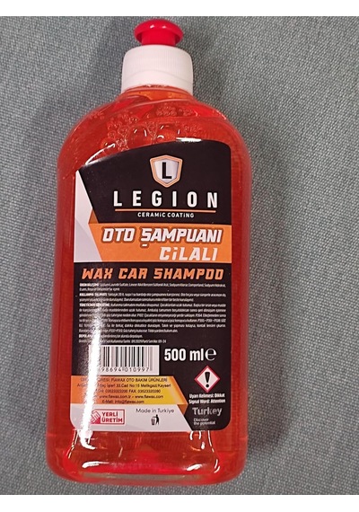 Cilalı Oto Şampuanı Portakal Çiçeği Özlü Parlatır Çizik Hafifletmeye Yardımcı Olur