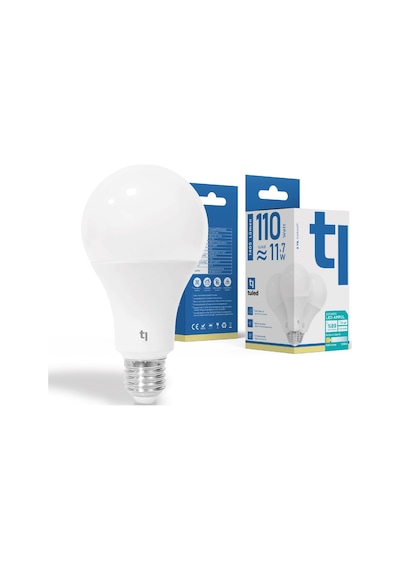 Redeem A80S E27 Led Ampul, Titreşimsiz, Göz Konforu, 1405 Lümen, Tatlı Beyaz, 3500 Kelvin