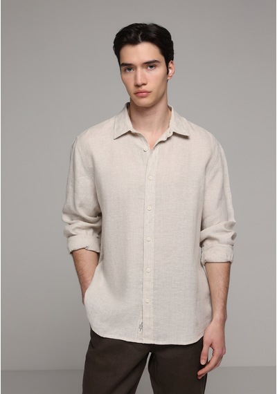 Colin's Colins Regular Fit Shirt Neck Düz Erkek Bej Uzun Kol Gömlek Cl1080090 Q1.v1 Beı Colin's Colins Regular Fit Shirt Neck Düz Erkek Bej Uzun Kol Gömlek Cl1080090 Q1.v1 Beı
