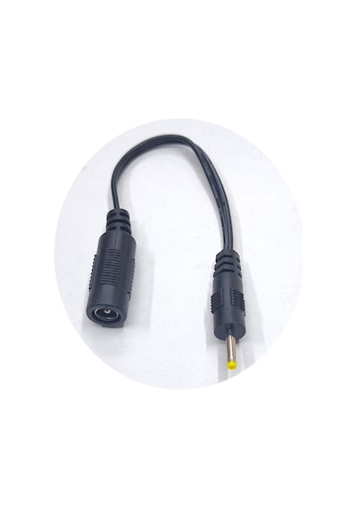 5.5mm 2.5mm To 2.5mm 0.7mm Çevirici Şarj Kablosu 15cm