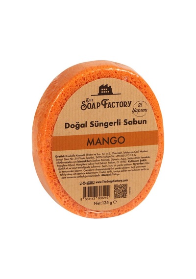 Doğal Süngerli Mango Sabunu 125 G - Lüks - Tüm Cilt Tipleri İçin Diğer