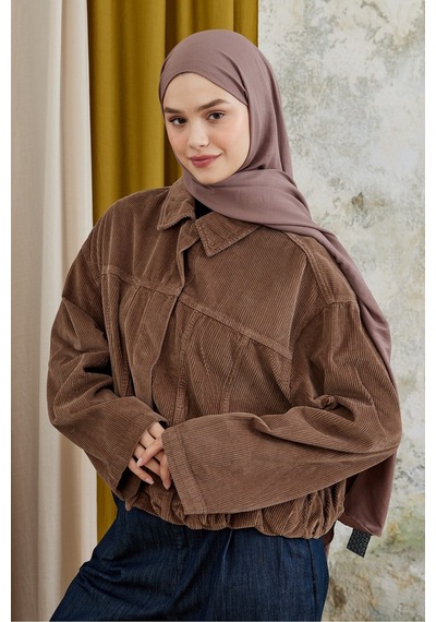 Moda Kaşmir Modal Şal Serisi Tozlu Kahve