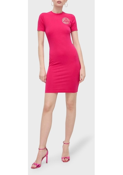 Versace Jeans Couture Bayan Elbise 76haot02 Cj03t G49 Fuşya