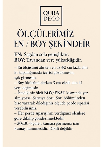 Kadife Dokulu Ada Fon Perde Salon Yatak Odası Kahverengi