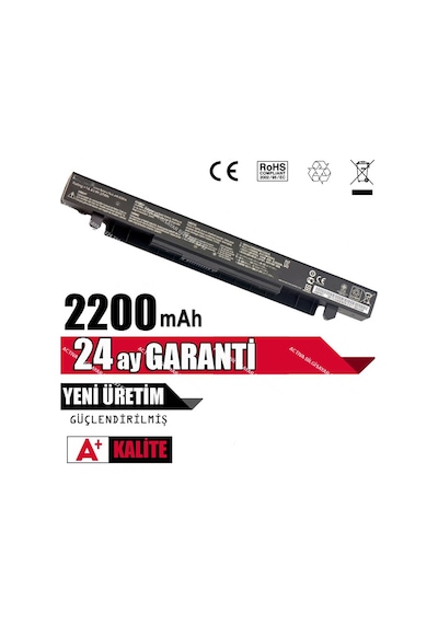 Asus Uyumlu X550V X550Vb X550Vc X550Vl X550Vx Batarya. Pil