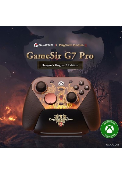 Gamesir G7 Pro Kablolu 3 Mod Tmr Sticks, Hall Effect Analog Controller Xbox Series X S, Xbox One, Android Ve Windows Dragon's Dogma 2 Edition