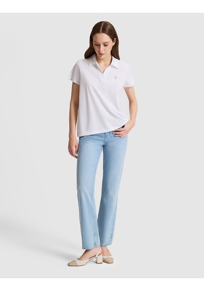 Pierre Cardin Kadın Beyaz Tişört 50326890-vr013