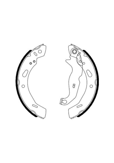 FERODO FSB4080 KAMPANA BALATA FIESTA VI 08- / MAZDA 2 07- 200x32
