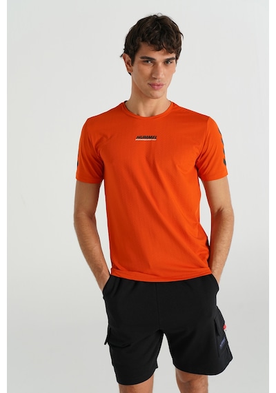 Hummel Lambert Kısa Kollu Tişört 912127-5022 Turuncu