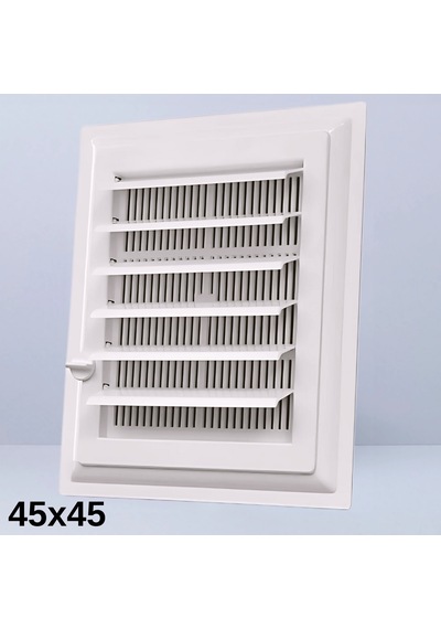 45x65 Plastik Wc Banyo Menfezi - Beyaz