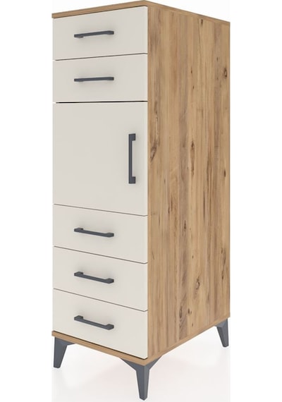 Kronos Dolap Tek Raflı 5 Çekmeceli Tek Kapaklı 44x59x134 Çam-aytaşı Atlas Çam Kronos Dolap Tek Raflı 5 Çekmeceli Tek Kapaklı 44x59x134 Çam-aytaşı Atlas Çam