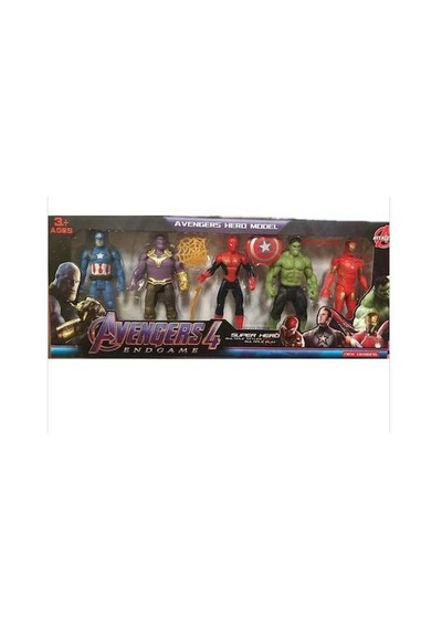 Avengers Yenilmezler Oyuncak Süper Kahramanlar 5 Li Set
