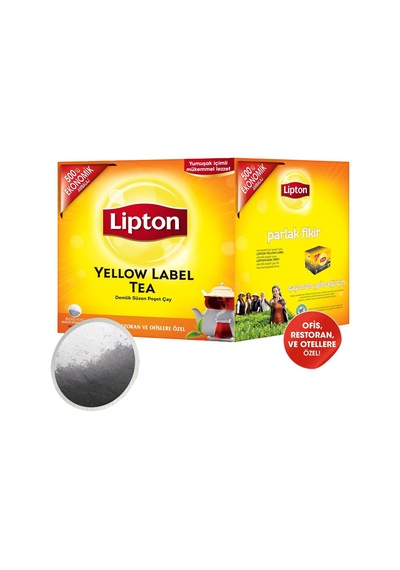 Lipton Demlik Poşet Çay 500 3,2g - Pratik Ve Lezzetli 3'li Ekonomik Paket - 3 Adet Tarı