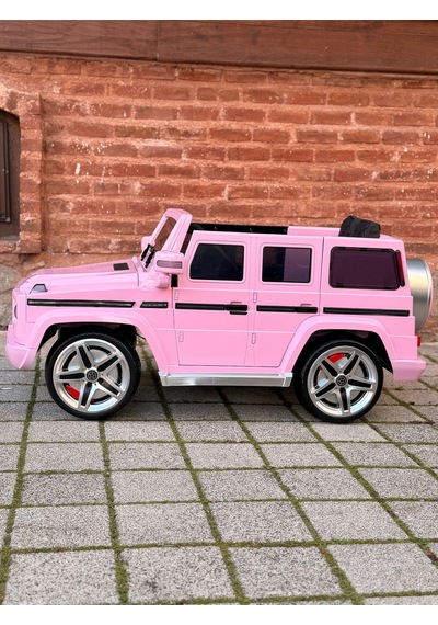 Mercedes Brabus İsmeözel Plaka Akülü Araba 1-6 Yaş Kumandalı Pembe
