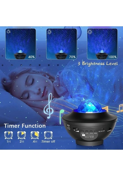 Buğz Galaxy Cover Multifonksiyon Projektör