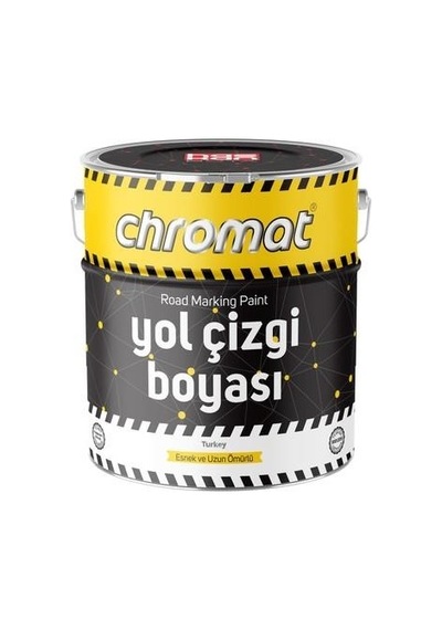 Haskan Chromat Yol Çizgi Boyası Kırmızı 2 L