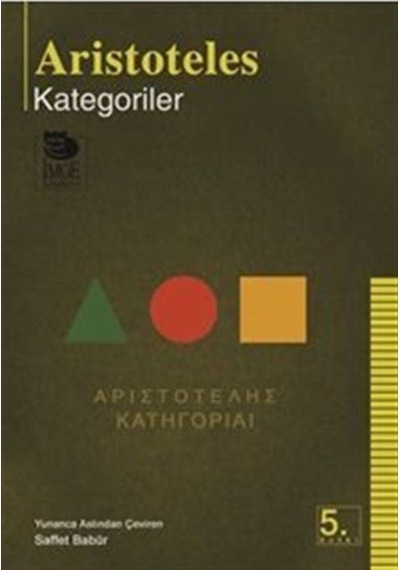 Kategoriler / Aristoteles (Aristo) 9789755331256