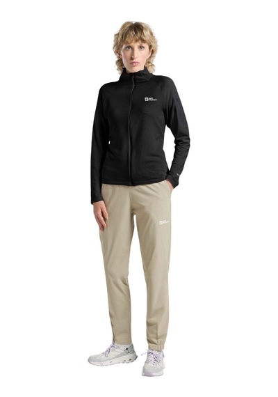 Jack Wolfskın Jack Wolfskin Prelight Fz Kadın Siyah Polar Ceket 6000 Siyah